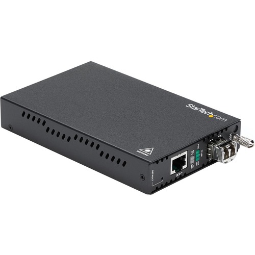 StarTech OAM Managed Gigabit Ethernet Fiber Media Converter - Multi Mode LC 550m - 802.3ah Compliant (ET91000LCOAM)