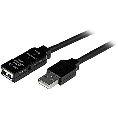 StarTech 5m USB 2.0 Active Extension Cable - M/F (USB2AAEXT5M) StarTech 5m USB 2.0 Active Extension Cable - M/F (USB2AAEXT5M)