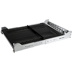 StarTech 2U Vented Sliding Rack Shelf w/ Cable Management Arm & Adjustable Mounting Depth - 50lbs / 22.7kg (UNISLDSHF192)