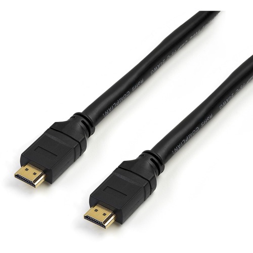 StarTech 35ft In Wall Plenum Rated HDMI Cable, 4K High Speed Long HDMI Cord w/ Ethernet, 4K30Hz UHD, 10.2 Gbps, HDMI 1.4 Display Cable (HDPMM35)