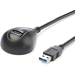 StarTech 5 ft Black Desktop SuperSpeed USB 3.0 Extension Cable - A to A M/F (USB3SEXT5DKB) StarTech 5 ft Black Desktop SuperSpeed USB 3.0 Extension Cable - A to A M/F (USB3SEXT5DKB)