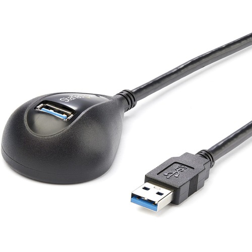 StarTech 5 ft Black Desktop SuperSpeed USB 3.0 Extension Cable - A to A M/F (USB3SEXT5DKB)