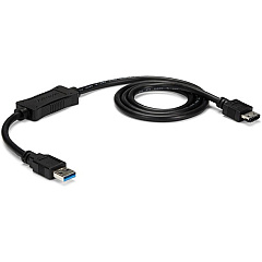 StarTech USB 3.0 to eSATA HDD / SSD / ODD Adapter Cable - 3ft eSATA Hard Drive to USB 3.0 Adapter Cable - SATA 6 Gbps (USB3S2ESATA3)