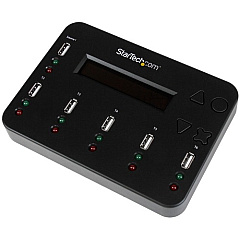 StarTech Standalone 1:5 USB Flash Drive Duplicator and Eraser - Flash Drive Copier (USBDUP15)