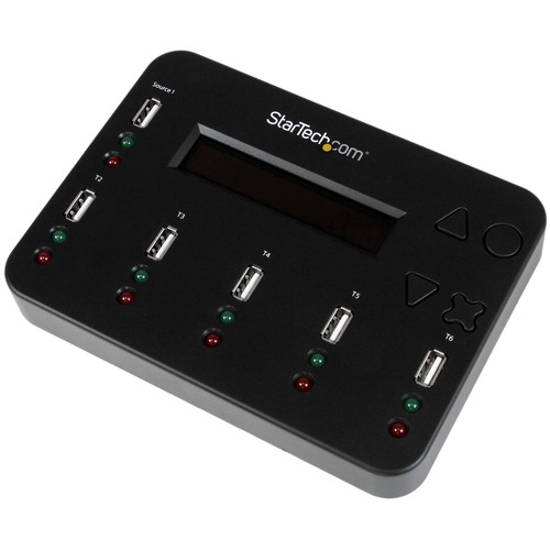 StarTech Standalone 1:5 USB Flash Drive Duplicator and Eraser - Flash Drive Copier (USBDUP15)