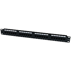 StarTech 24 Port 1U Rackmount Cat 6 110 Patch Panel (C6PANEL24)