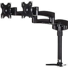 StarTech Desk Mount Dual Monitor Arm - Dual Articulating Monitor Arm - Height Adjustable Monitor Mount - For VESA Monitors up to 24" StarTech Desk Mount Dual Monitor Arm - Dual Articulating Monitor Arm - Height Adjustable Monitor Mount - For VESA Monitors up to 24"