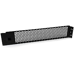 StarTech Blanking Panel - 2U - Vented - Hinged Rack Panel - 19in - TAA Compliant - Tool-less Installation - Filler Panel (RKPNLHV2U) StarTech Blanking Panel - 2U - Vented - Hinged Rack Panel - 19in - TAA Compliant - Tool-less Installation - Filler Panel (RKPNLHV2U)