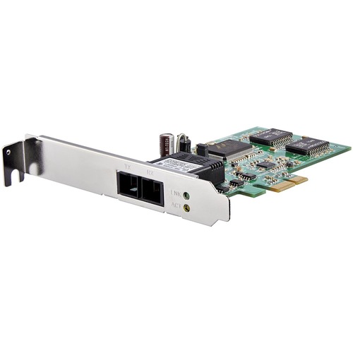 StarTech PCI Express (PCIe) Gigabit Ethernet Multimode SC Fiber Network Card Adapter NIC - 550m (PEX1000MMSC2)