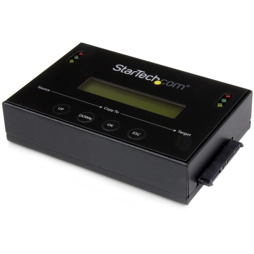 StarTech 1:1 Standalone Hard Drive Duplicator with Disk Image Library Manager for Backup & Restore, HDD/SSD Cloner (SATDUP11IMG)