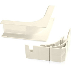 C2G Wiremold Uniduct 2800 Bend Radius Compliant Internal Elbow - Ivory (16019) C2G Wiremold Uniduct 2800 Bend Radius Compliant Internal Elbow - Ivory (16019)