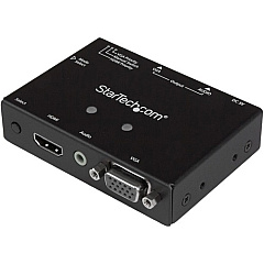 StarTech 2x1 VGA + HDMI to VGA Converter Switch w/ Priority Switching - 1080p (VS221HD2VGA)