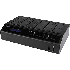 StarTech USB 3.0 / eSATA 6-Bay Hard Drive Duplicator Dock - 1:5 HDD / SSD Cloner and Eraser (SATDOCK5U3ER) StarTech USB 3.0 / eSATA 6-Bay Hard Drive Duplicator Dock - 1:5 HDD / SSD Cloner and Eraser (SATDOCK5U3ER)