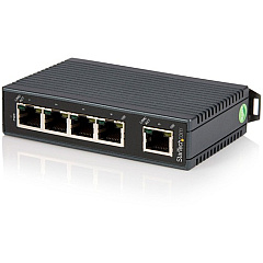 StarTech 5 Port Industrial Ethernet Switch - DIN Rail Mountable (IES5102) StarTech 5 Port Industrial Ethernet Switch - DIN Rail Mountable (IES5102)