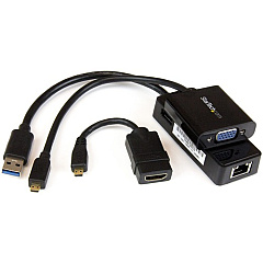 StarTech Accessory Kit for Lenovo Yoga 3 Pro - Micro HDMI to VGA - Micro HDMI to HDMI - USB 3.0 Gb LAN (LENYMCHDVUGK)