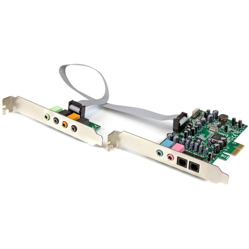 StarTech 7.1 Channel Sound Card - PCI Express - 24-bit - 192KHz (PEXSOUND7CH)