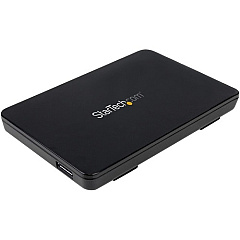 StarTech USB 3.1 (10 Gbps) Tool-free Enclosure for 2.5" SATA Drives (S251BPU313) StarTech USB 3.1 (10 Gbps) Tool-free Enclosure for 2.5" SATA Drives (S251BPU313)
