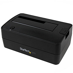 StarTech USB 3.1 (10Gbps) Single-Bay Dock for 2.5"/3.5" SATA SSD/HDDs with UASP (SDOCKU313) StarTech USB 3.1 (10Gbps) Single-Bay Dock for 2.5"/3.5" SATA SSD/HDDs with UASP (SDOCKU313)