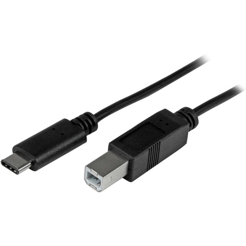 StarTech USB C to USB B Printer Cable - 3 ft / 1m - USB C Printer Cable - USB C to USB B Cable - USB Type C to Type B (USB2CB1M)