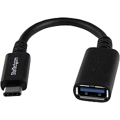 StarTech USB-C to USB Adapter - 6in - USB-IF Certified - USB-C to USB-A - USB 3.1 Gen 1 - USB C Adapter - USB Type C (USB31CAADP) StarTech USB-C to USB Adapter - 6in - USB-IF Certified - USB-C to USB-A - USB 3.1 Gen 1 - USB C Adapter - USB Type C (USB31CAADP)