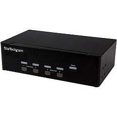 StarTech 4-port KVM Switch with Dual VGA and 2-port USB Hub - USB 2.0 (SV431DVGAU2A) StarTech 4-port KVM Switch with Dual VGA and 2-port USB Hub - USB 2.0 (SV431DVGAU2A)
