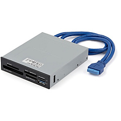StarTech Star Tech.com USB 3.0 Internal Multi-Card Reader with UHS-II Support - SD/Micro SD/MS/CF Memory Card Reader (35FCREADBU3)
