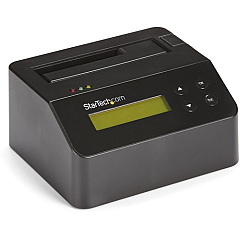 StarTech USB 3.0 Standalone Eraser Dock for 2.5" and 3.5" SATA SSD/HDD Drives - Secure Drive Erase with Receipt Printing - SATA I/II (SDOCK1EU3P)