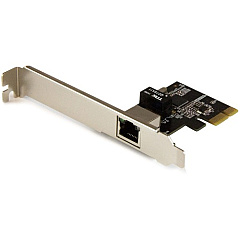 StarTech 1-Port Gigabit Ethernet Network Card - PCI Express, Intel I210 NIC - Single Port PCIe Network Adapter Card w/ Intel Chip (ST1000SPEXI)