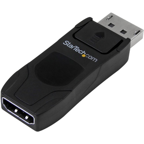 StarTech DisplayPort to HDMI Adapter, 4K 30Hz Compact DP 1.2 to HDMI 1.4 Video Converter, Passive DP++ to HDMI Monitor/Display Adapter (DP2HD4KADAP)