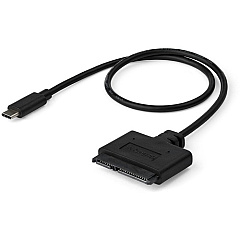 StarTech USB C To SATA Adapter - for 2.5" SATA Drives - UASP - External Hard Drive Cable - USB Type C to SATA Adapter (USB31CSAT3CB) StarTech USB C To SATA Adapter - for 2.5" SATA Drives - UASP - External Hard Drive Cable - USB Type C to SATA Adapter (USB31CSAT3CB)
