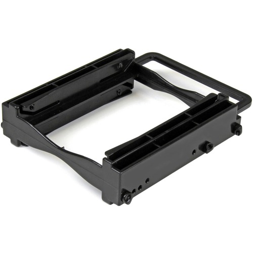 StarTech Dual 2.5" SSD/HDD Mounting Bracket for 3.5" Drive Bay - Tool-Less Installation - 2-Drive Adapter Bracket for Desktop Computer (BRACKET225PT)