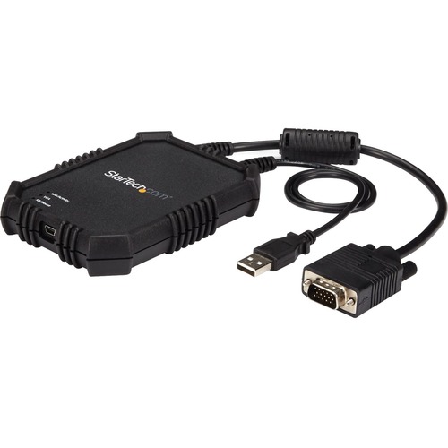 StarTech Laptop to Server KVM Console - Rugged USB Crash Cart Adapter with File Transfer and Video Capture (NOTECONS02X)