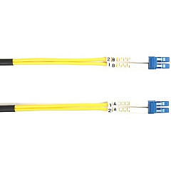 Black Box Fiber Optic Duplex Patch Network Cable (FOSM015MLCLC) Black Box Fiber Optic Duplex Patch Network Cable (FOSM015MLCLC)