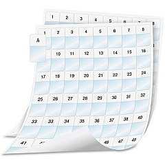 DYMO XTL Laminated Wire/Cable Wrap Sheet Labels (1908553)