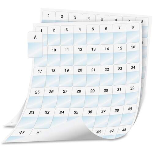 DYMO XTL Laminated Wire/Cable Wrap Sheet Labels (1908553)
