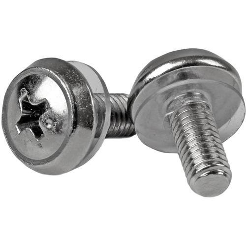StarTech M5 x 12mm - Screws - 100 Pack - M5 Mounting Screws for Server Rack & Cabinet (CABSCREWSM5)