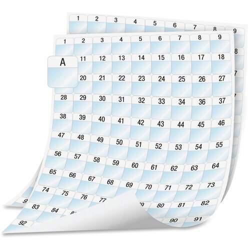 DYMO XTL Laminated Wire/Cable Wrap Sheet Labels (1908552)