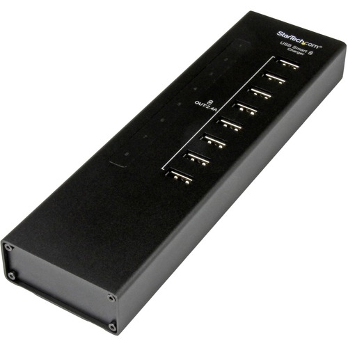 StarTech 8-Port Charging Station for USB Devices - 96W/19.2A (ST8CU824)