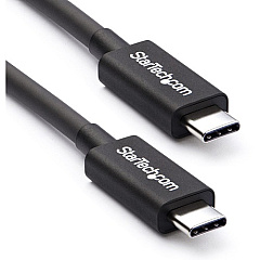 StarTech Thunderbolt 3 Cable - 6 ft / 2m - 4K 60Hz - 20Gbps - USB C to USB C Cable - Thunderbolt 3 USB Type C Charger Cable (TBLT3MM2M) StarTech Thunderbolt 3 Cable - 6 ft / 2m - 4K 60Hz - 20Gbps - USB C to USB C Cable - Thunderbolt 3 USB Type C Charger Cable (TBLT3MM2M)