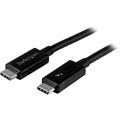 StarTech Thunderbolt 3 Cable - 3 ft / 1m - 4K 60Hz - 20Gbps - USB C to USB C Cable - Thunderbolt 3 USB Type C Charger Cable (TBLT3MM1M) StarTech Thunderbolt 3 Cable - 3 ft / 1m - 4K 60Hz - 20Gbps - USB C to USB C Cable - Thunderbolt 3 USB Type C Charger Cable (TBLT3MM1M)