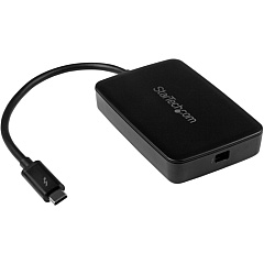 StarTech Thunderbolt 3 to Thunderbolt 2 Adapter - TB3 Laptop to TB2/TB1 Displays & Devices - Thunderbolt Converter - Windows & Mac (TBT3TBTADAP) StarTech Thunderbolt 3 to Thunderbolt 2 Adapter - TB3 Laptop to TB2/TB1 Displays & Devices - Thunderbolt Converter - Windows & Mac (TBT3TBTADAP)