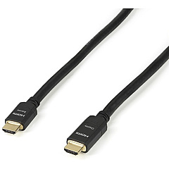 StarTech 66ft (20m) Active HDMI Cable, 4K 30Hz UHD High Speed HDMI 1.4 Cable with Ethernet, CL2 Rated HDMI Cord for In-Wall Install (HDMM20MA) StarTech 66ft (20m) Active HDMI Cable, 4K 30Hz UHD High Speed HDMI 1.4 Cable with Ethernet, CL2 Rated HDMI Cord for In-Wall Install (HDMM20MA)