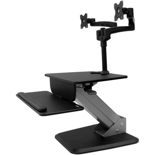 StarTech Dual Monitor Sit-to-stand Workstation - One-Touch Height Adjustment (BNDSTSDUAL)
