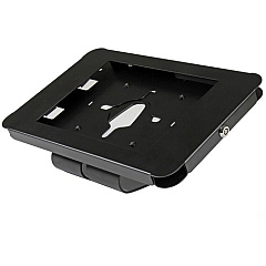 StarTech Secure Tablet Stand - Security lock protects your tablet from theft and tampering - Easy to mount to a desk / table / wall or directly to a VESA compatible monitor mount - Supports iPad and other 9.7" tablets - Steel Construction - Thread the