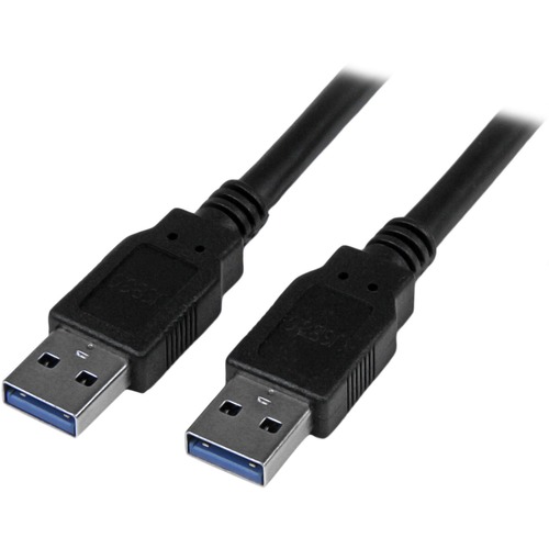 StarTech 3m 10 ft USB 3.0 Cable - A to A - M/M - Long USB 3.0 Cable - USB 3.1 Gen 1 (5 Gbps) (USB3SAA3MBK)