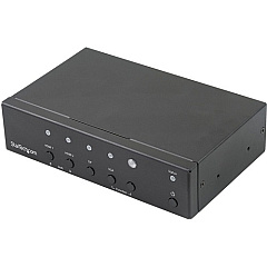 StarTech Multi-Input to HDMI Converter Switch - DisplayPort, VGA and Dual-HDMI to HDMI Switch - Priority and Automatic Switch - 4K (HDVGADP2HD)