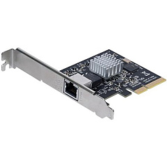 StarTech 1 Port PCI Express 10GBase-T / NBASE-T Ethernet Network Card - 5-Speed Network Support: 10G/5G/2.5G/1G/100Mbps - PCIe 2.0 x4 (ST10GSPEXNB)