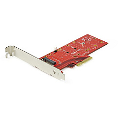 StarTech x4 PCI Express to M.2 PCIe SSD Adapter - M.2 NGFF SSD (NVMe or AHCI) Adapter Card (PEX4M2E1)