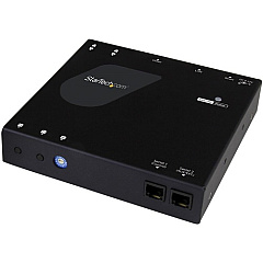 StarTech HDMI Video and USB Over IP Receiver for ST12MHDLANU - Video Wall Support - 1080p (ST12MHDLANUR)