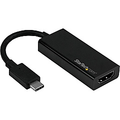 StarTech USB C to HDMI Adapter - 4K 60Hz - Thunderbolt 3 Compatible - USB-C Adapter - USB Type C to HDMI Dongle Converter (CDP2HD4K60)